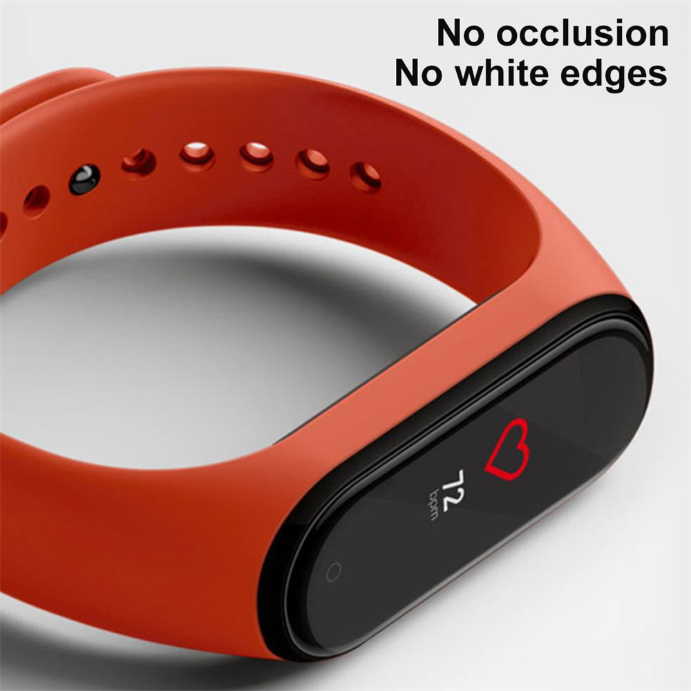3D Tempered Xiaomi Band Protective Glass Miband 5 Full Curved Edge Scratch-resistant For Xiomi Mi Band5 Film free shipping