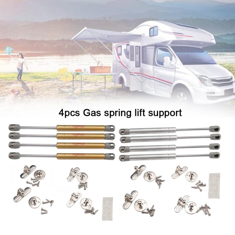 4pcs 100N 22.5lb Bracket Gas Spring Lift Support Hinge Universal Pneumatic Rod Furniture Strut Bar Front Hood RV Parts Cabinet
4pcs 100N 22.5lb Bracket Gas Spring Lift Support Hinge Universal Pneumatic Rod Furniture Strut Bar Front Hood RV Parts Cabinet