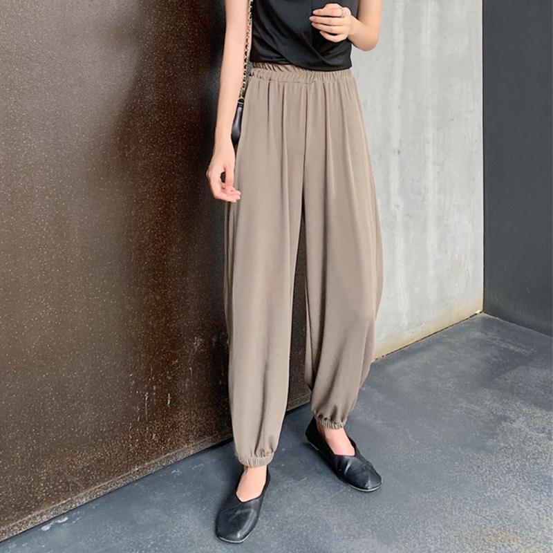 Women Fashion Nine Pants Elastic Loose High Waist Street Polyester Lantern Outfit Autumn Spring Casual Solid Cool, Grey
Women Fashion Nine Pants Elastic Loose High Waist Street Polyester Lantern Outfit Autumn Spring Casual Solid Cool, Grey