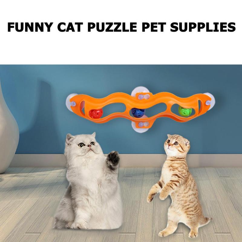 Kitten Window Suction Cup Interactive Track Ball Interactive Toy Play Tunnel Pet Toys Funny Pet Cat Toy Cats Accessories
Kitten Window Suction Cup Interactive Track Ball Interactive Toy Play Tunnel Pet Toys Funny Pet Cat Toy Cats Accessories