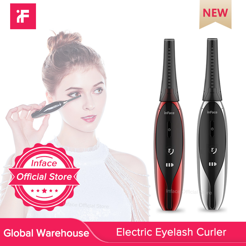 InFace Official Eyelash Curler Women Eye Lashes Curling Comb Long Lasting USB Rechargeable Electric Heated Eyelash Curler
InFace Official Eyelash Curler Women Eye Lashes Curling Comb Long Lasting USB Rechargeable Electric Heated Eyelash Curler