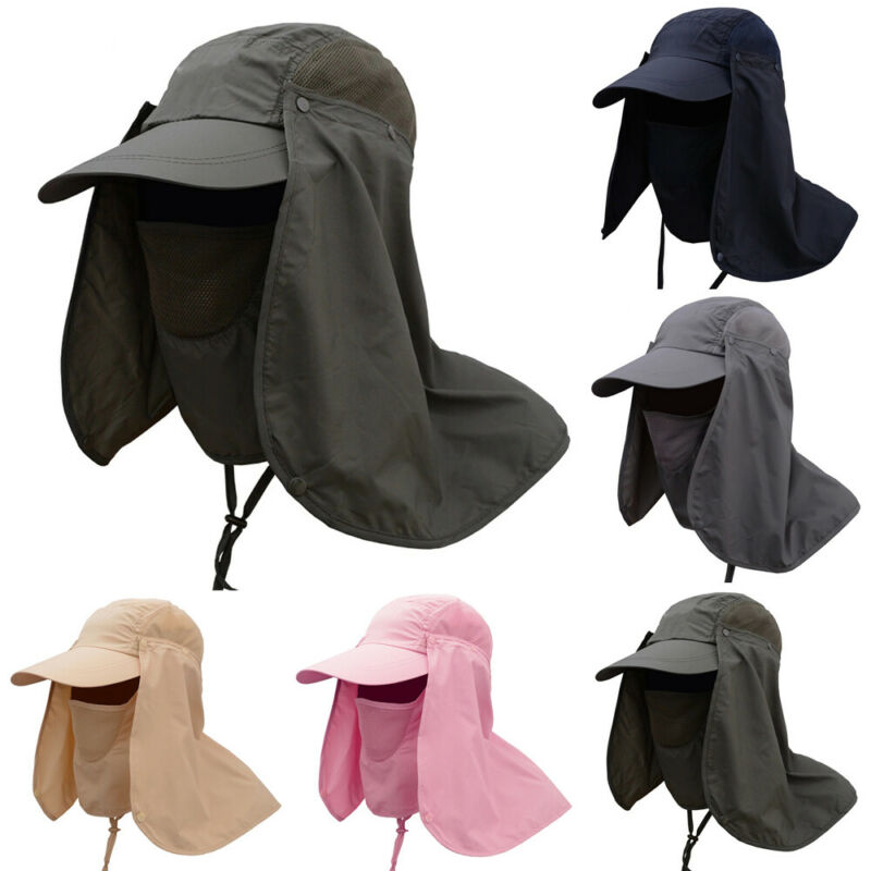 360°Outdoor UV Protection Ear Flap Neck Cover Sun Hat Cap Fishing Hunting Hiking, Army green
360°Outdoor UV Protection Ear Flap Neck Cover Sun Hat Cap Fishing Hunting Hiking, Army green
