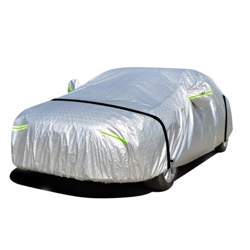 New Aluminum Film Cotton Velvet Thickening Car Clothing Summer Rain Sun Visor Car Cover Windproof Belt
New Aluminum Film Cotton Velvet Thickening Car Clothing Summer Rain Sun Visor Car Cover Windproof Belt