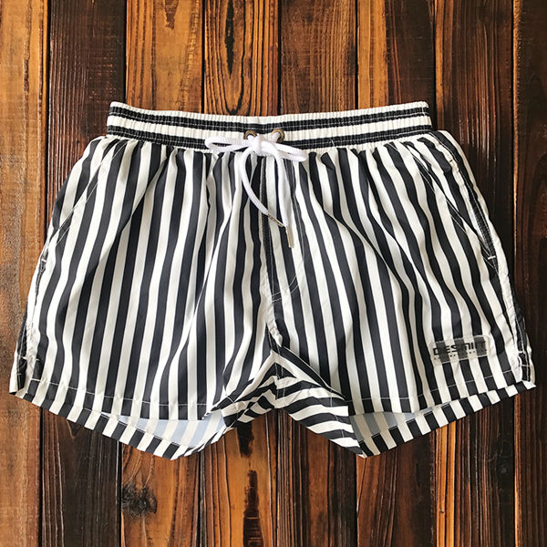 Swimming Shorts Swimsuit Beachwear Trunks Swimwear Surfing Board Striped Plus Size For Men Man Quick Dry Mens DESMIIT Beach