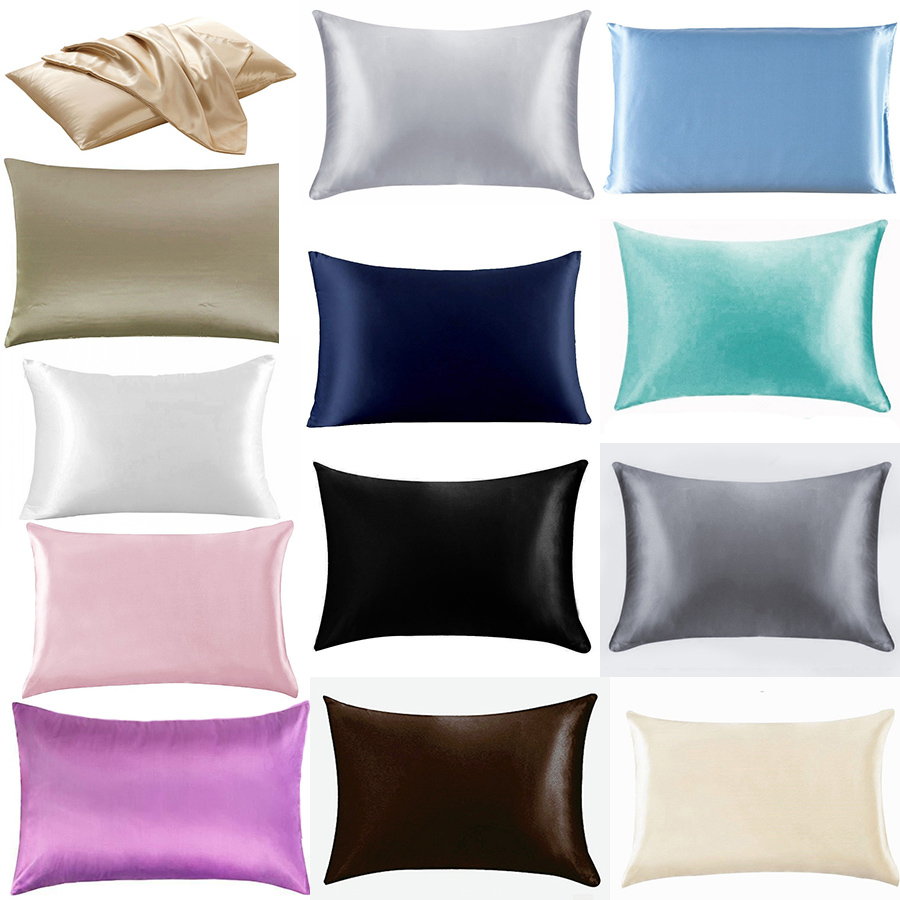 20*26 Inch Silk Satin Pillowcase Home Ice Silk Pillow Case Zipper Pillow Cover Bedding Cushion Cover M2634, Only pillow case
20*26 Inch Silk Satin Pillowcase Home Ice Silk Pillow Case Zipper Pillow Cover Bedding Cushion Cover M2634, Only pillow case