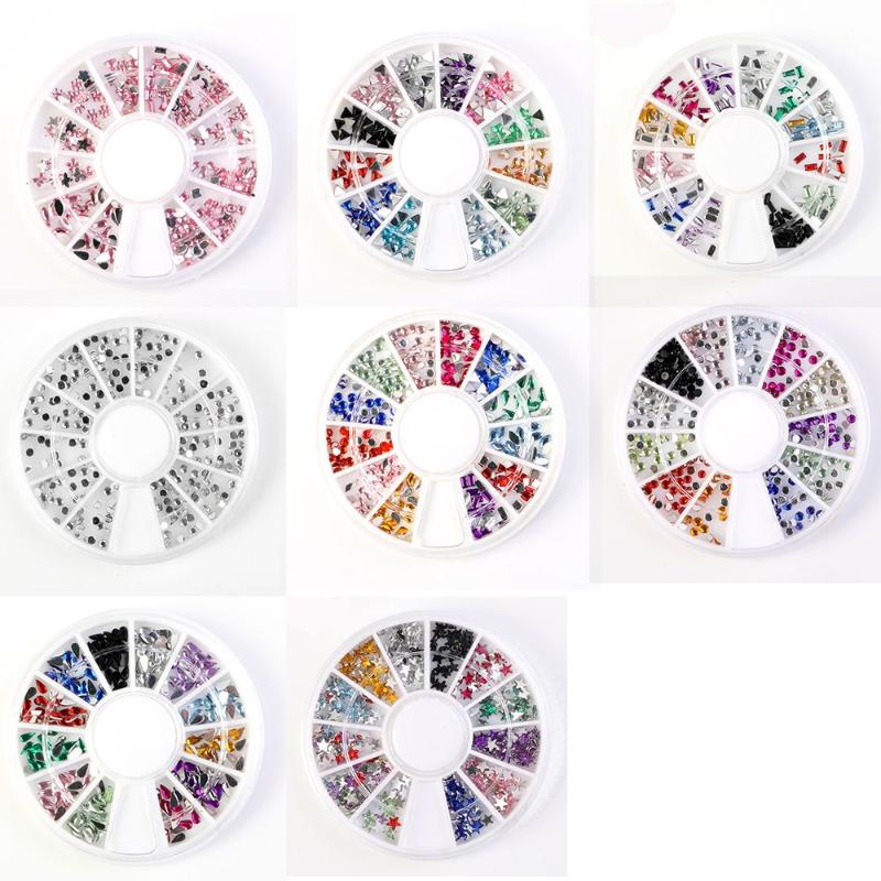 1 Boxes Rhinestones Square Design Acrylic Drill For Nails Stud Tips Glitter 3D Nail Art DIY Manicure Decorations Wheel
1 Boxes Rhinestones Square Design Acrylic Drill For Nails Stud Tips Glitter 3D Nail Art DIY Manicure Decorations Wheel