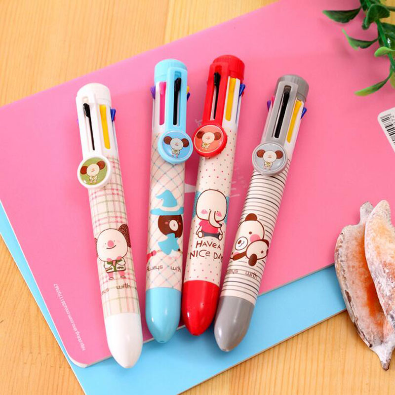 1X 8 Colors Cute Kawaii Bear Raccoon Chucky Press Ballpoint Pen Writing Drawing Pens School Office Supply Student Stationery, Random
1X 8 Colors Cute Kawaii Bear Raccoon Chucky Press Ballpoint Pen Writing Drawing Pens School Office Supply Student Stationery, Random