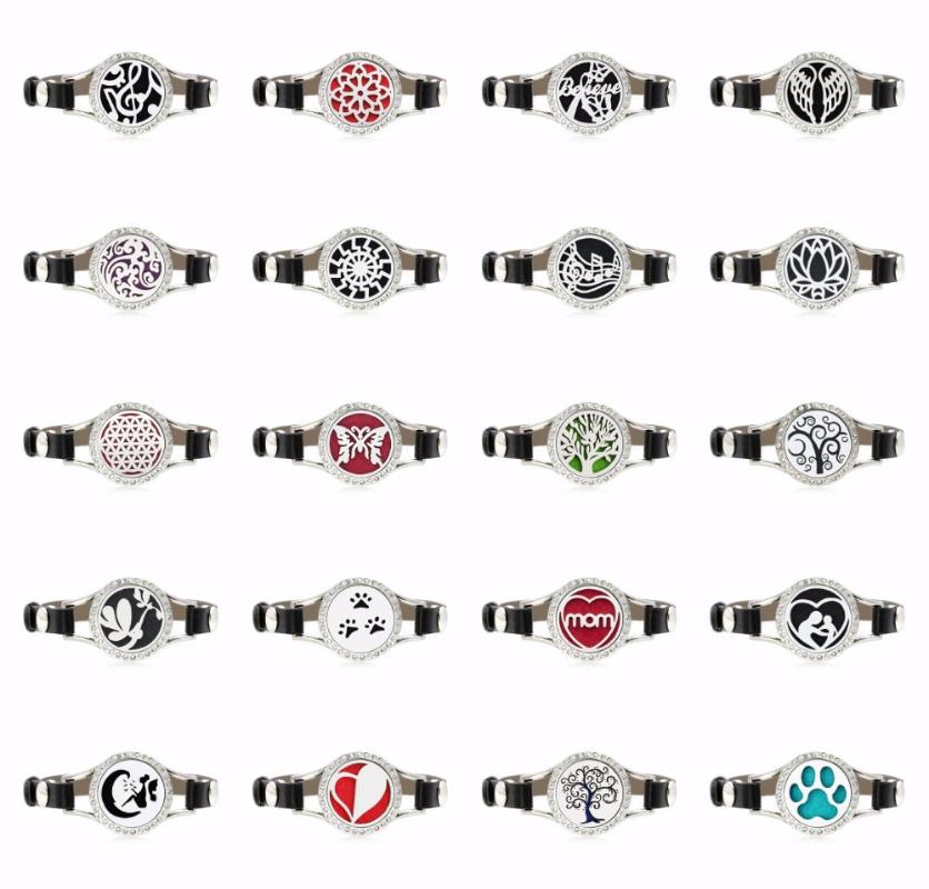 Tree of life Sparkling Lotus flower Diffuser Locket Bracelets 25mm Essential Oil locket Stainless steel for Women Jewelry 10pads
Tree of life Sparkling Lotus flower Diffuser Locket Bracelets 25mm Essential Oil locket Stainless steel for Women Jewelry 10pads