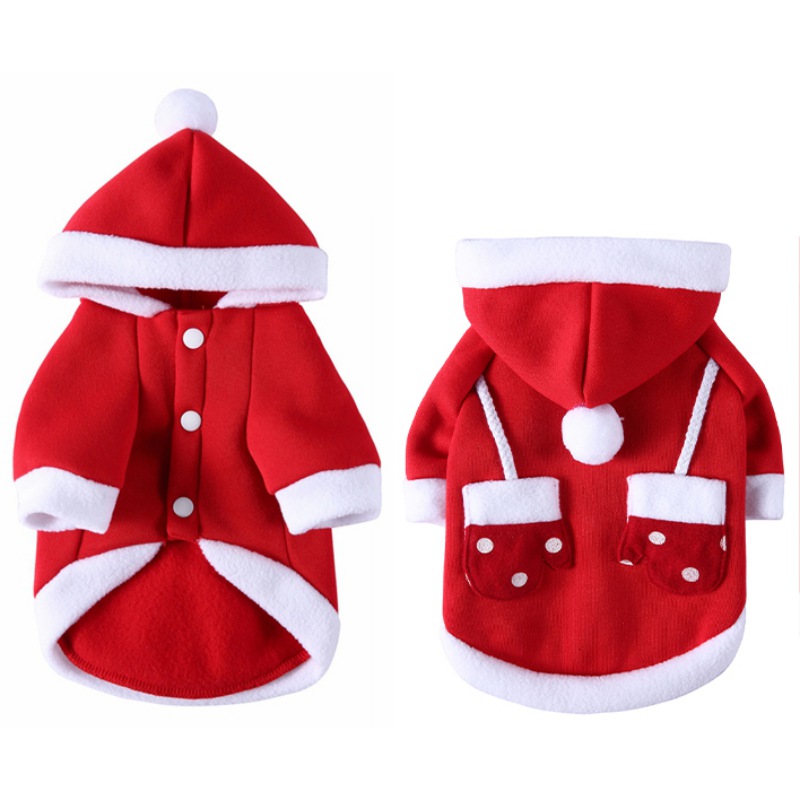 Santa Pet Dog Costume Autumn Winter Hoodie Red Santa Coat Christmas Dog Hooded Coat Jackets For Small Medium
Santa Pet Dog Costume Autumn Winter Hoodie Red Santa Coat Christmas Dog Hooded Coat Jackets For Small Medium