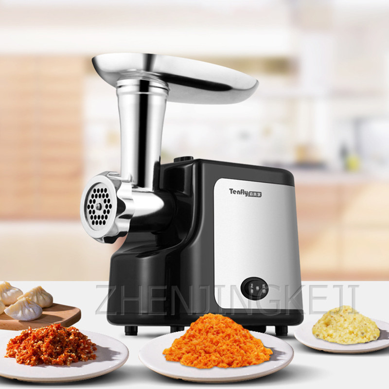 Home Meat Grinder Stainless Steel Multifunction 2 Speeds Sausage Stuffer Electric Chopper Meat Mincer Processing Slicer
Home Meat Grinder Stainless Steel Multifunction 2 Speeds Sausage Stuffer Electric Chopper Meat Mincer Processing Slicer