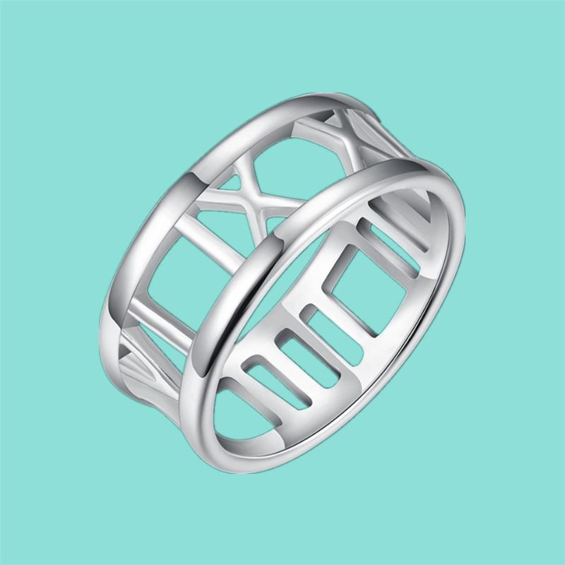 Cluster Rings 925 Sterling Silver Roman Numeral Ring Geometric Number Women Charm Jewelry Gift
Cluster Rings 925 Sterling Silver Roman Numeral Ring Geometric Number Women Charm Jewelry Gift