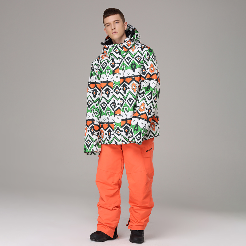 Ski Suit Men Windproof Waterproof Clothes Ski Jacket and Pants Snow Sets Winter Brands Skiing and Snowboarding Suits for Men