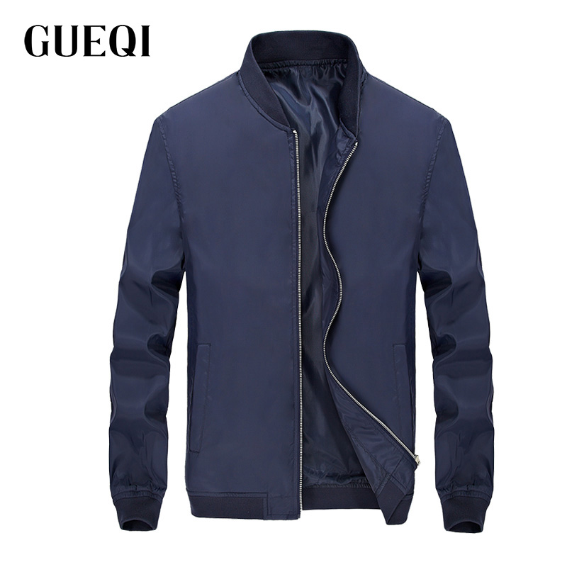 GUEQI Stand Collar Men Casual Jackets Plus Size L-3XL Good Quality Cotton Fabric Black / Blue Outerwear 2020 Man Autumn Coats
GUEQI Stand Collar Men Casual Jackets Plus Size L-3XL Good Quality Cotton Fabric Black / Blue Outerwear 2020 Man Autumn Coats