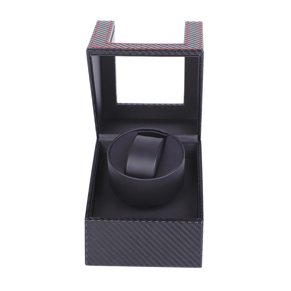 Carbon Motor Shaker Watch Winder Holder Display Automatic Mechanical Watch Winding Box Jewelry Automatic Watch EU/US/UK/AU 2020 CX200807