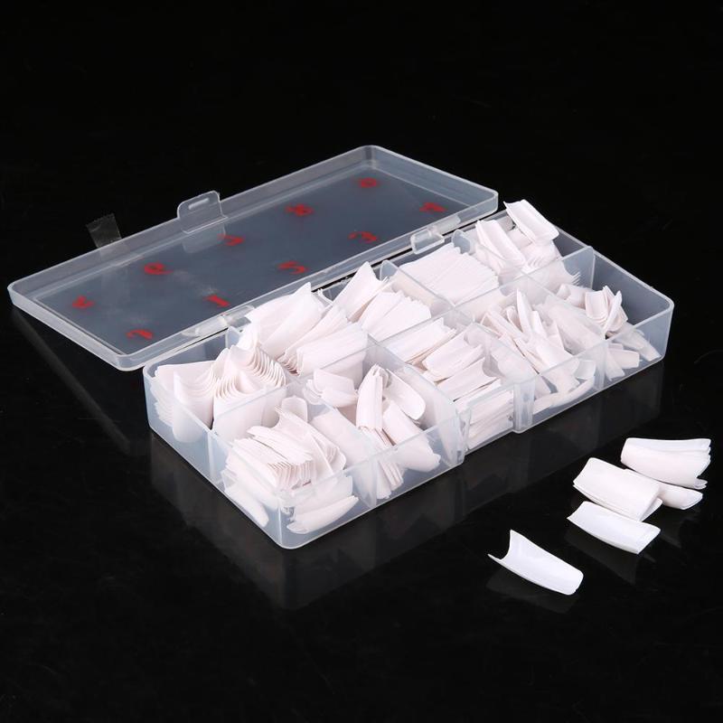 500pcs/box Nail Tips Half Cover Fake False French Nail Art Artificial Acrylic Gel UV Fake Manicure Set DIY Stickers 3 Color, Transparent
500pcs/box Nail Tips Half Cover Fake False French Nail Art Artificial Acrylic Gel UV Fake Manicure Set DIY Stickers 3 Color, Transparent