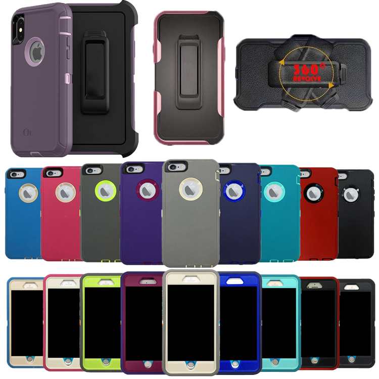Hybrid Robot Crashproof Waterproof Defender Phone Case For iPhone 12 11 PRO XS XR X MAX 8 7 6S Plus W/ Belt Clip, Leave color number
Hybrid Robot Crashproof Waterproof Defender Phone Case For iPhone 12 11 PRO XS XR X MAX 8 7 6S Plus W/ Belt Clip, Leave color number