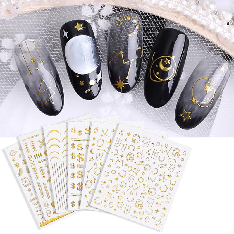 3D Nail Art Sticker Embossed Star Moon Starry Designs Adhesive Transfer Sliders Manicure Decoration Nail Art Stickers Accessorie, 02
3D Nail Art Sticker Embossed Star Moon Starry Designs Adhesive Transfer Sliders Manicure Decoration Nail Art Stickers Accessorie, 02