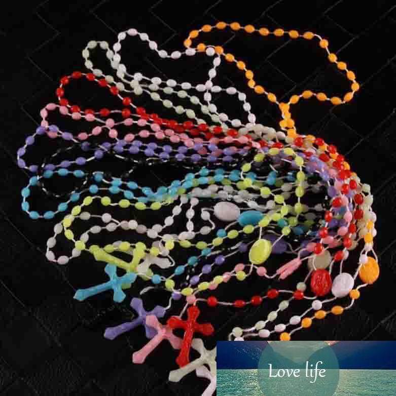 Catholic Rosary Necklace Plastic Rosary Religious Jewelry Jesus Cross Crucifix Pendant Necklaces Night Lumious Necklace drop shipping, Silver
Catholic Rosary Necklace Plastic Rosary Religious Jewelry Jesus Cross Crucifix Pendant Necklaces Night Lumious Necklace drop shipping, Silver