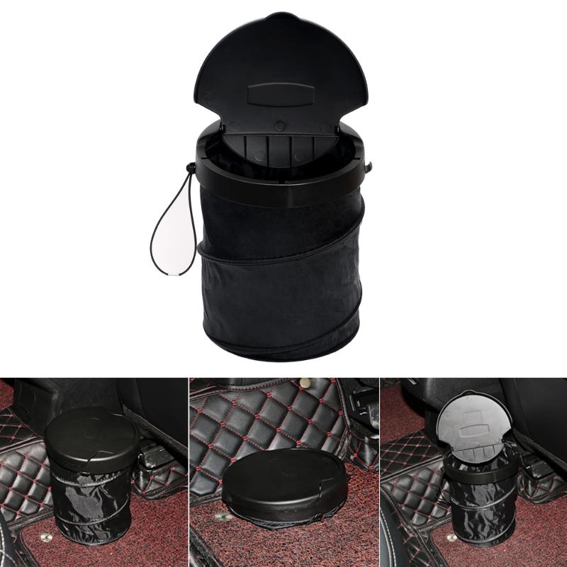 Car Trash Bin Dust Case Black Collapsible Folding Garbage Can -up Hook Hanging Cover Fold Car Organizer Large Capacity
Car Trash Bin Dust Case Black Collapsible Folding Garbage Can -up Hook Hanging Cover Fold Car Organizer Large Capacity