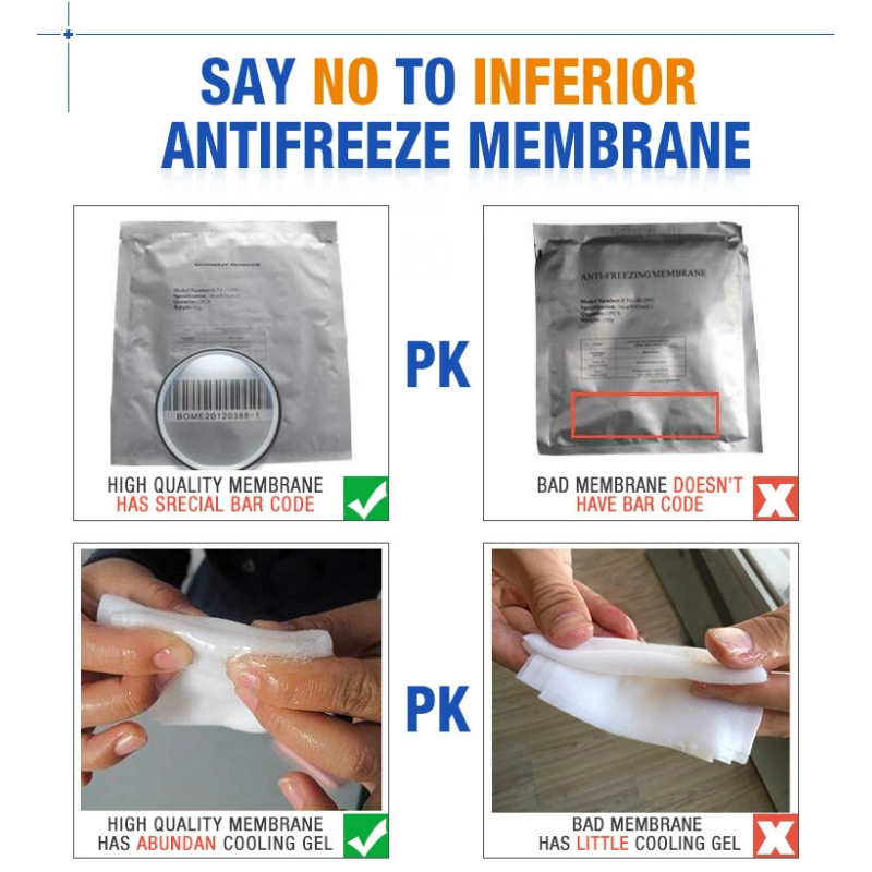 Accessories & Parts Membrane For Cryo Fat Freezing Vacuum Device Cavitation Rf Slimming Lipo Laser Slimming Beauty Equipment