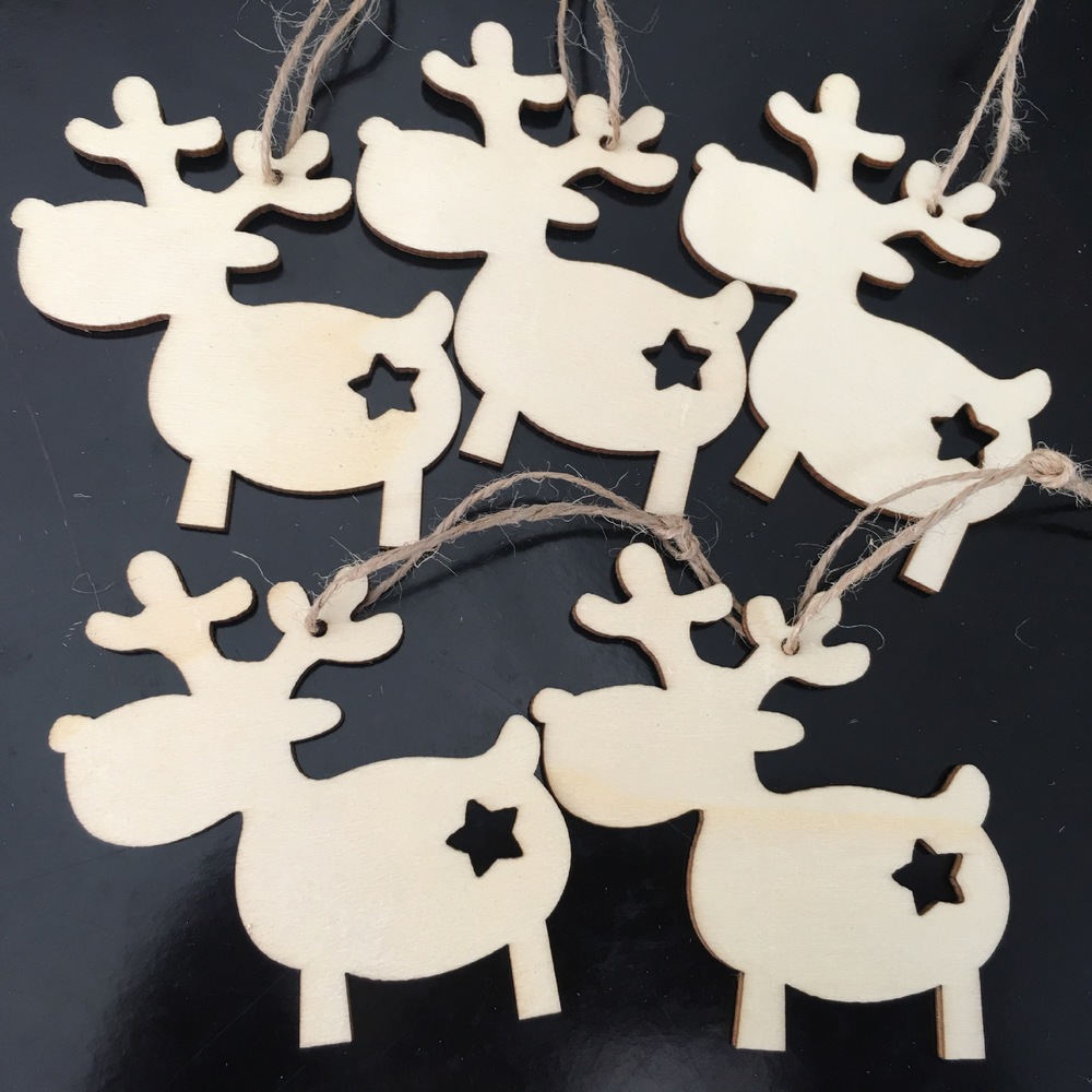 20 pcs Unfinished Wooden Deer Christmas Gift Tags Christmas Tree Ornaments for Christmas Decoration and DIY Craft Making Free Shipping
20 pcs Unfinished Wooden Deer Christmas Gift Tags Christmas Tree Ornaments for Christmas Decoration and DIY Craft Making Free Shipping