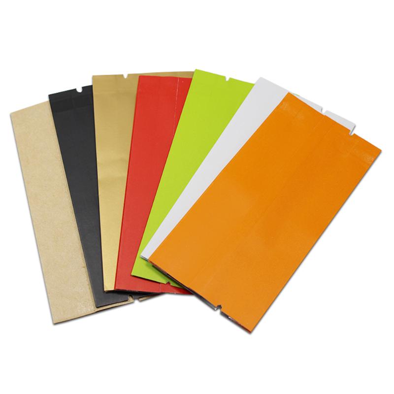 200Pcs 5*10.5+2cm Colorful Kraft Paper Aluminum Foil Side Gusset Flat Package Bag Retails Vacuum Heat Seal Mylar Pack Pouch
200Pcs 5*10.5+2cm Colorful Kraft Paper Aluminum Foil Side Gusset Flat Package Bag Retails Vacuum Heat Seal Mylar Pack Pouch