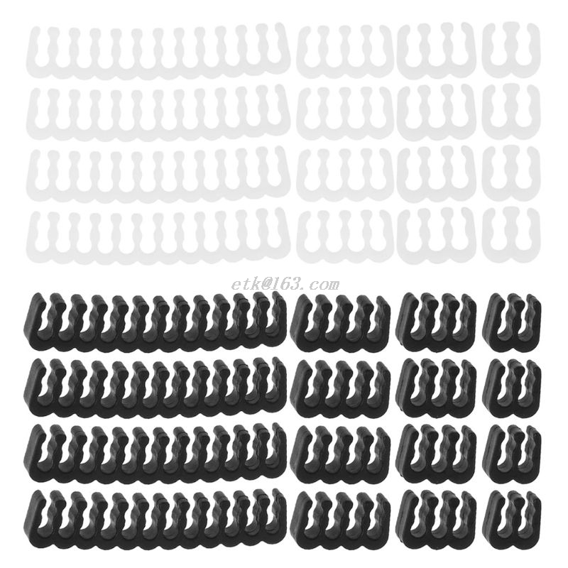16Pcs/Set PP Cable Comb/Clamp/Clip/Organizer/Dresser for 2.5-3.2mm PC Power Cables Wiring 4/6/8/24 Pin Computer Cable Manager
16Pcs/Set PP Cable Comb/Clamp/Clip/Organizer/Dresser for 2.5-3.2mm PC Power Cables Wiring 4/6/8/24 Pin Computer Cable Manager