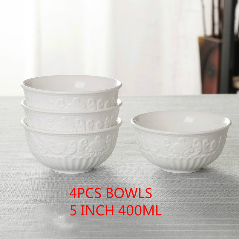 Basso-relievo Bowls Set Porcelain European dishes Flatware Plates, Bowls, sets Ceramic Tableware, Irregular Dishes Set Relief
Basso-relievo Bowls Set Porcelain European dishes Flatware Plates, Bowls, sets Ceramic Tableware, Irregular Dishes Set Relief