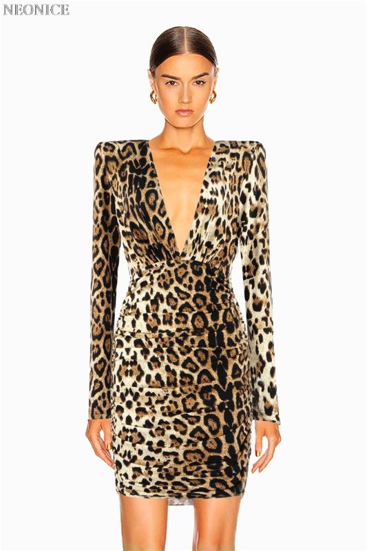 2020 new woman Dress Elastic Tight Nightclub Ladies Birthday Christmas Party Fashion Sexy Hip Casual Leopard V-neck, Multi
2020 new woman Dress Elastic Tight Nightclub Ladies Birthday Christmas Party Fashion Sexy Hip Casual Leopard V-neck, Multi