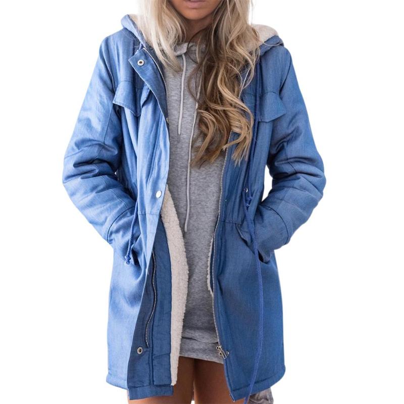 Women Fashion Trend Hooded Fleece Cardigan Long Sleeves Windbreaker Korean Coat Solid Pocket Button Zipper Jackets, Blue
Women Fashion Trend Hooded Fleece Cardigan Long Sleeves Windbreaker Korean Coat Solid Pocket Button Zipper Jackets, Blue