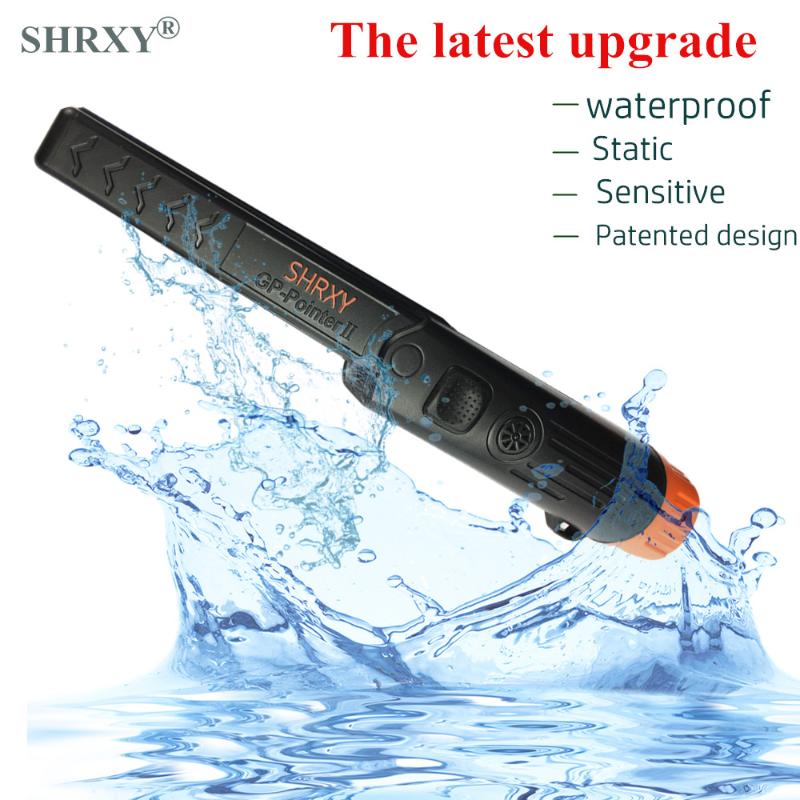 2020 upgrade Sensitive Metal Detector pointer Pinpointing GP-pointerII waterproof Hand Held Metal Detector with Bracelet