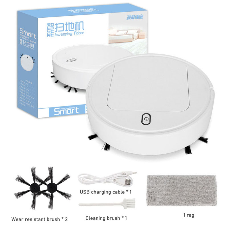 1800pa robot vacuum cleaner automatic vacuum cleaner robot cross-border charging cleaning machine small household appliances