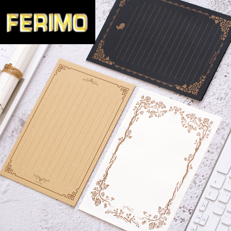 24pcs Retro Letter Paper Kraft White Black Writing Letter Pad Note Paper Cards Birthday Greeting 8 Patterns mix Party Decoration
24pcs Retro Letter Paper Kraft White Black Writing Letter Pad Note Paper Cards Birthday Greeting 8 Patterns mix Party Decoration
