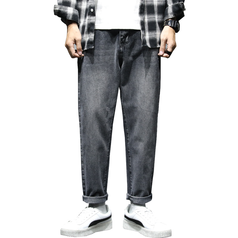 Plus Size Jeans Men Loose Joggers Streetwear Harem Jeans Cargo Pants Ankle-Length Denim Trousers, Blue
Plus Size Jeans Men Loose Joggers Streetwear Harem Jeans Cargo Pants Ankle-Length Denim Trousers, Blue