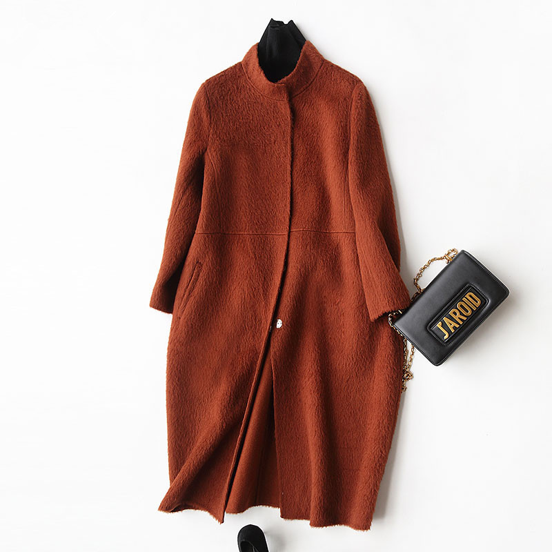 Coat Wool Female Autumn Winter Coat Women Alpaca Cashmere Women' Coats Long Jackets Overcoat casaco feminino WYQ1250, Beige
Coat Wool Female Autumn Winter Coat Women Alpaca Cashmere Women' Coats Long Jackets Overcoat casaco feminino WYQ1250, Beige