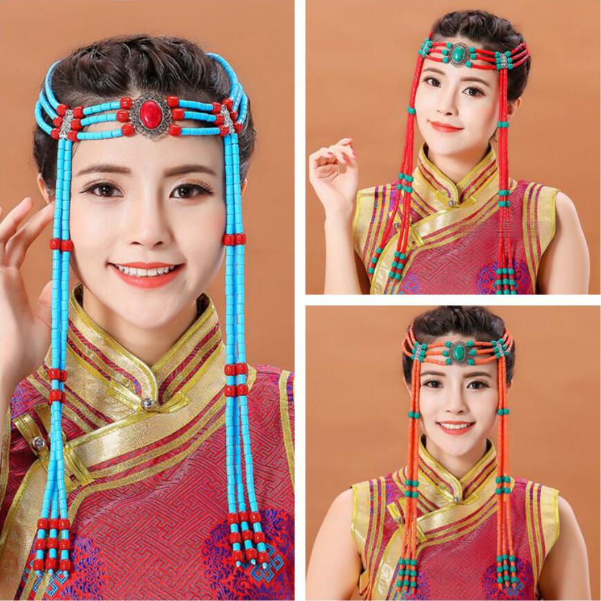 Long tassel Mongolian costume accessories women festival party headdress beautiful dancing hair accessories princess cosplay headwear, Green
Long tassel Mongolian costume accessories women festival party headdress beautiful dancing hair accessories princess cosplay headwear, Green
