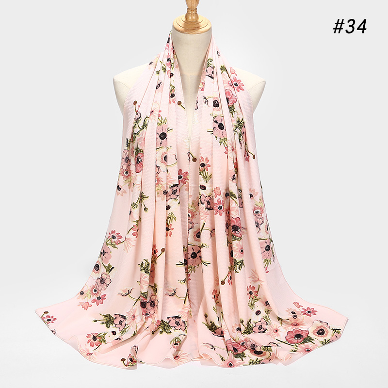 Thicker bubble chiffon Heavy hijab scarf Printed shawls muslim scarves headscarf wraps Turbans headband long scarves women scarf
Thicker bubble chiffon Heavy hijab scarf Printed shawls muslim scarves headscarf wraps Turbans headband long scarves women scarf