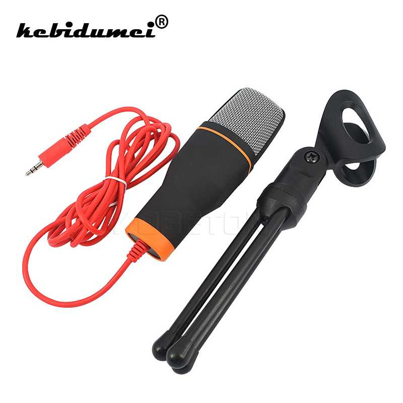 kebidumei Condenser Microphone 3.5mm Plug Home Stereo MIC Desktop Tripod Microphone for Skype Chatting Video Gaming Recording
kebidumei Condenser Microphone 3.5mm Plug Home Stereo MIC Desktop Tripod Microphone for Skype Chatting Video Gaming Recording