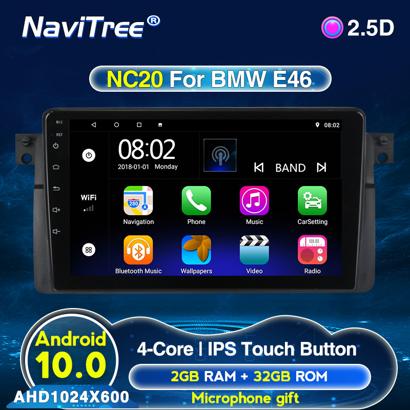 for 1998-2006 3 Series M3 E46 316i 318i Car Radio Multimedia Video Player Navigation GPS Android 10.0 support dvr car dvd
for 1998-2006 3 Series M3 E46 316i 318i Car Radio Multimedia Video Player Navigation GPS Android 10.0 support dvr car dvd