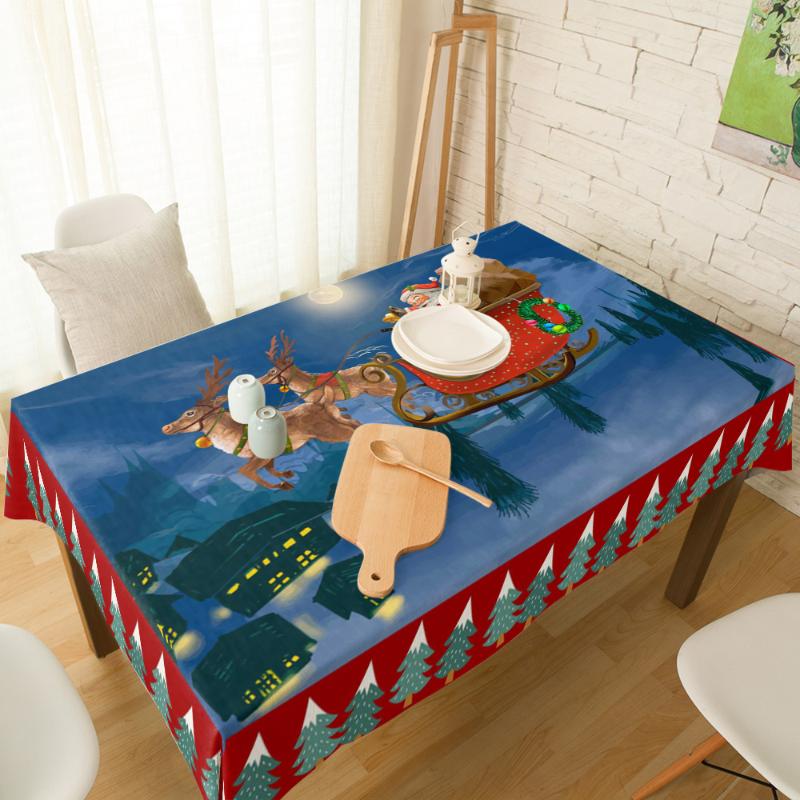Santa Claus Snow Night Cotton Linen Tablecloth Spandex Elastic Dining Chair Cover Print Table Cloth for Kitchen Decor, As pic
Santa Claus Snow Night Cotton Linen Tablecloth Spandex Elastic Dining Chair Cover Print Table Cloth for Kitchen Decor, As pic