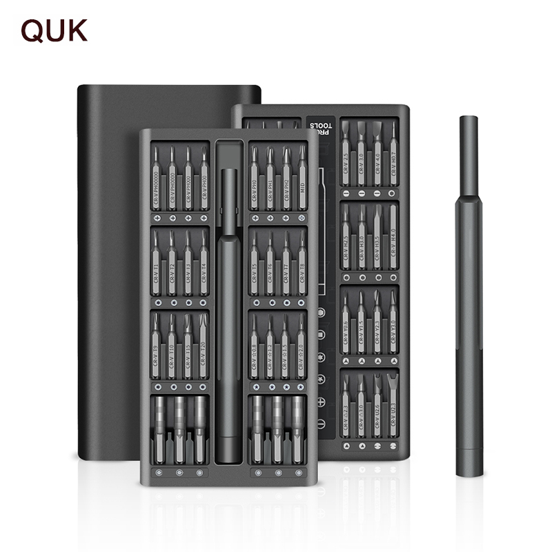 QUK 63 In 1 Screwdriver Set Precision Magnetic Screw Driver Bits Torx Hex Bit Handle Mobile Phone Repair Screwdrive Kit Tools
QUK 63 In 1 Screwdriver Set Precision Magnetic Screw Driver Bits Torx Hex Bit Handle Mobile Phone Repair Screwdrive Kit Tools