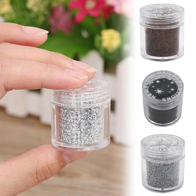 DIY Gradient Nail Art Sequins Glitter Dust Powder Metal Pigment Manicure Decor Colorful Sequins Spangles Polish Manicure Nails
DIY Gradient Nail Art Sequins Glitter Dust Powder Metal Pigment Manicure Decor Colorful Sequins Spangles Polish Manicure Nails