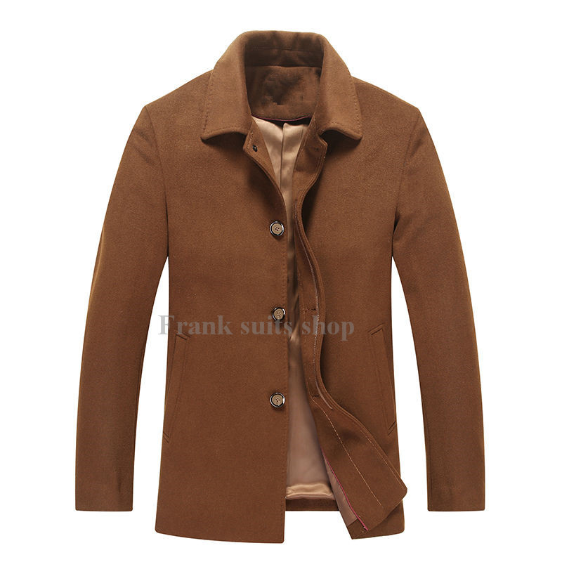2020 Custom-made Men's Blazer Business casual Casual Trench Woolen Coat Overcoat Fashion coat, As picture
2020 Custom-made Men's Blazer Business casual Casual Trench Woolen Coat Overcoat Fashion coat, As picture