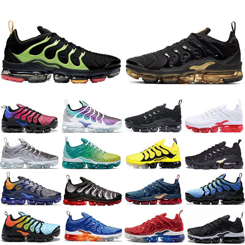 2020 New TN Plus Black Green black red men running shoes Cargo khaki Dark blue Purple UNIVERSITY RED Women mens trainers sneakers, Wolf grey 40-47
2020 New TN Plus Black Green black red men running shoes Cargo khaki Dark blue Purple UNIVERSITY RED Women mens trainers sneakers, Wolf grey 40-47