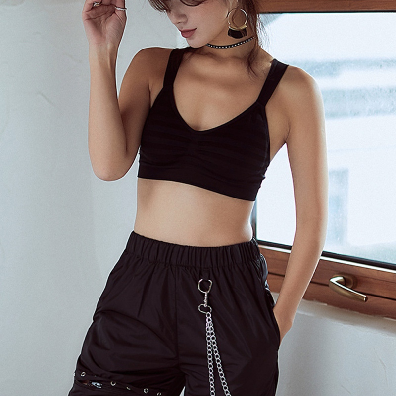 Seamless Beauty Back Striped Tube Top Simple And Comfortable Bottoming Wrapped Chest Underwear, Black
Seamless Beauty Back Striped Tube Top Simple And Comfortable Bottoming Wrapped Chest Underwear, Black