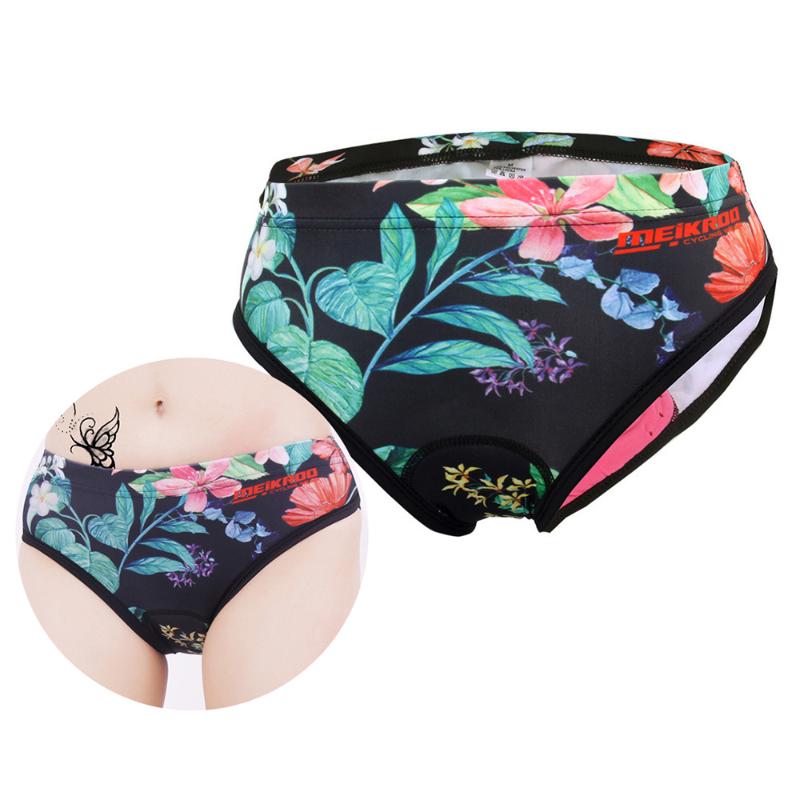 Women Cycling 3D Padded Underwear For Outdoor Floral Print Breathable Bicycle Briefs, As shown
Women Cycling 3D Padded Underwear For Outdoor Floral Print Breathable Bicycle Briefs, As shown