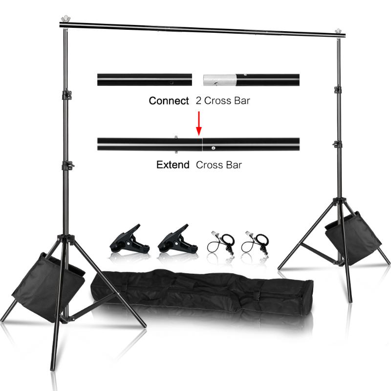 Photo Background Stand Background Backdrop Support System Kit with Sandbag,Carry Bag For Photo Studio Youtube Tiktok Photography
Photo Background Stand Background Backdrop Support System Kit with Sandbag,Carry Bag For Photo Studio Youtube Tiktok Photography