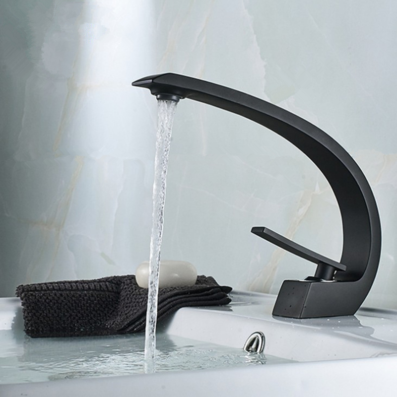 Copper Single Hole Single Handle Hot and Cold Basin Mixer Faucet Creative Waterfall Water Outlet Bathroom Vessel Sink Mixer Taps
Copper Single Hole Single Handle Hot and Cold Basin Mixer Faucet Creative Waterfall Water Outlet Bathroom Vessel Sink Mixer Taps