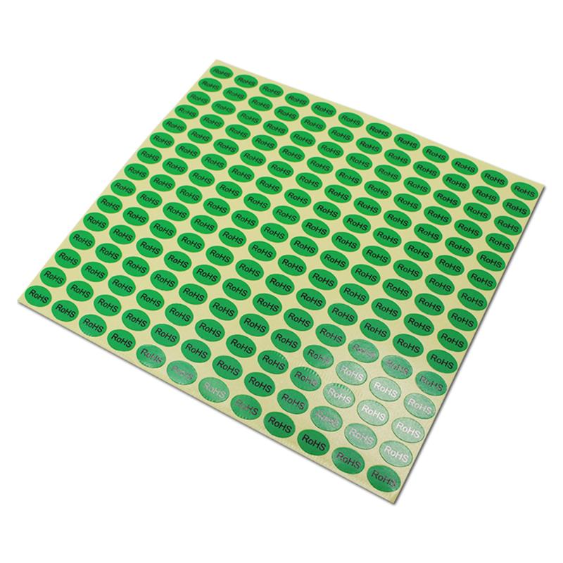 Retail Ellipse Electronic Products Packaging Labels Oval ROHS Printed Environment Protecting Label Stickers Paper Sheet
Retail Ellipse Electronic Products Packaging Labels Oval ROHS Printed Environment Protecting Label Stickers Paper Sheet