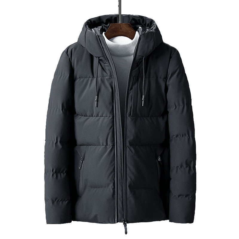 Cotton Men's Jacket Winter New Trend Korean Version of The Short Hooded Handsome Cotton Jacket Men's Clothing Winter, Blue
Cotton Men's Jacket Winter New Trend Korean Version of The Short Hooded Handsome Cotton Jacket Men's Clothing Winter, Blue